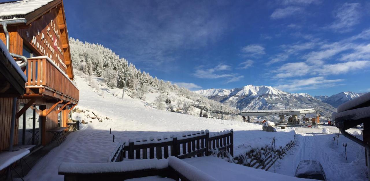 Chalet Hotel Les Blancs Pra Loup Exteriér fotografie