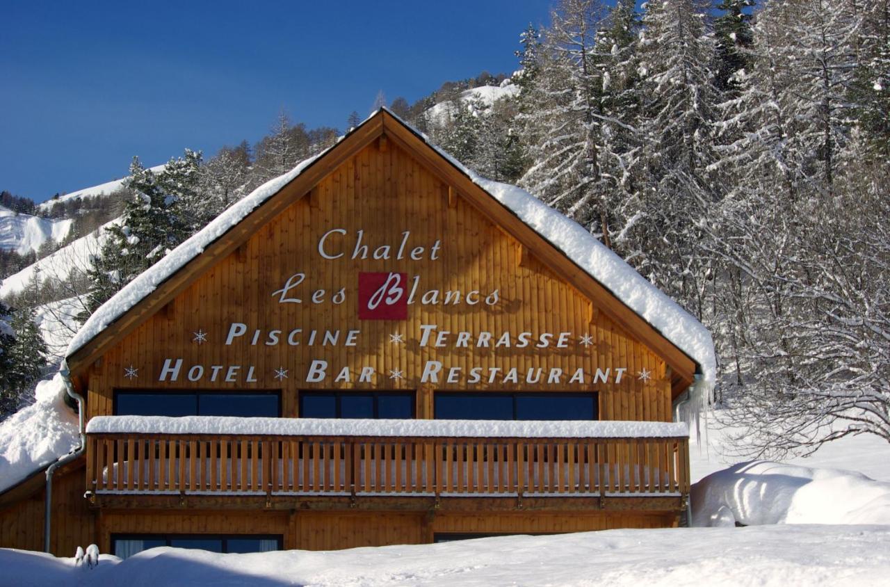 Chalet Hotel Les Blancs Pra Loup Exteriér fotografie